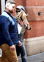 Rita Ora leaves a downtown hotel in New York City 