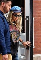 Rita Ora leaves a downtown hotel in New York City 