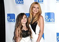 Chiara Aurelia and Bella Thorne at the premiere of
