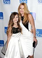 Chiara Aurelia and Bella Thorne at the premiere of