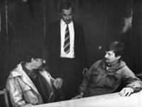 Съемки фильма 'Садовник', СССР, 1987. На фото - ак