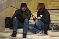 Премьера фильма 'Кочегар', Москва, Россия, 5 октяб