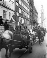 Вторая мировая война. На фото: германские оккупаци