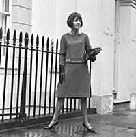 Mary Quant in Chelsea, London, 1963. b. 1934.
The