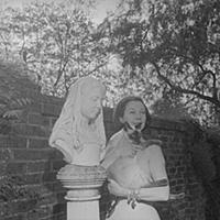 Vivien Leigh, 1913-1967, at her country retreat Ti