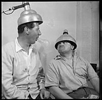 Harry Secombe and Max Bygraves, both singers and c