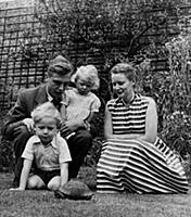 David Attenborough 1950's .Taken at his British ho