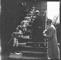 Audrey Hepburn on a 1952 visit to New York, USA wh