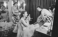 The Rockettes, the showgirls who performed at Radi