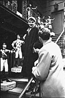 Audrey Hepburn on a 1952 visit to New York, USA wh