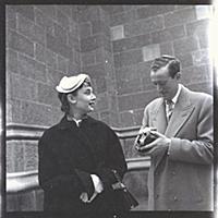 Audrey Hepburn on a 1952 visit to New York, USA wh
