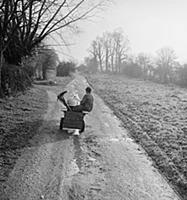 The only lady sweep in England. Feature for Pictur