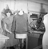 Mary Quant in Chelsea, London, 1963. b. 1934.
The