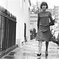 Mary Quant in Chelsea, London, 1963. b. 1934.
The