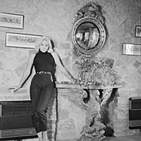 Diana Dors, the English actress and singer, (1931-