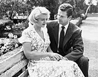 Angela Lansbury and her fiancee Peter Shaw, in Hol