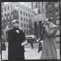 Audrey Hepburn on a 1952 visit to New York, USA wh