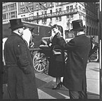 Audrey Hepburn on a 1952 visit to New York, USA wh