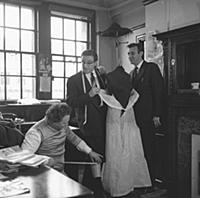 The Goon Show cast, Peter Sellers, Harry Secombe a