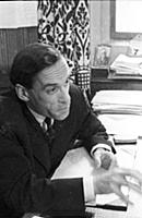 Jeremy Thorpe in his office at Westminster, Houses