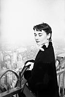 Audrey Hepburn on a 1952 visit to New York, USA wh