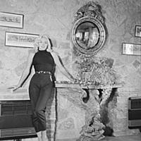 Diana Dors, the English actress and singer, (1931-