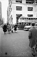Audrey Hepburn on a 1952 visit to New York, USA wh