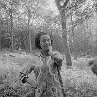 Vivien Leigh, 1913-1967, at her country retreat Ti