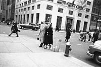 Audrey Hepburn on a 1952 visit to New York, USA wh