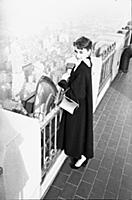 Audrey Hepburn on a 1952 visit to New York, USA wh