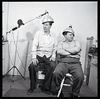 Harry Secombe and Max Bygraves, both singers and c