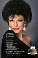 Revlon perfume advert, 1984. Featuring the face of