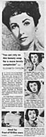 Elizabeth Taylor, British actress, advert for Lux 