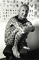 Tom Leppard, known as the Leopard Man of Skye. He 