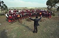 Picture by Roger Bamber : 1996 : Black Schoolchild