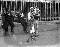 The lemonade seller on the street in Cairo , Egypt