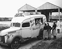 Fish and Chips for women farm workers on a chilly 