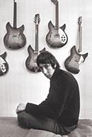 Pete Townshend at his flat in London 1966
Photogr