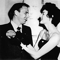 Frank Sinatra and his wife Ava Gardner 
30th Octo