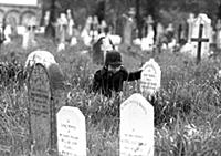 The Brompton Cemetery, which lies between London's