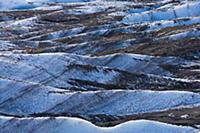 Crevasses in Svinafellsjokull Glacier, Iceland