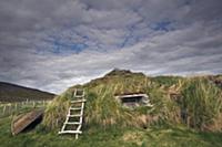 Saami house, Lapland, Finland