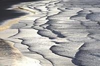 Waves on the beach, Varangerfjord, Norway