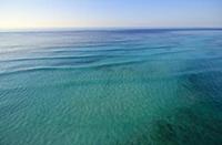 Aerial seascape, Aldabra, Seychelles