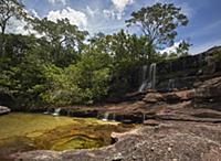 Waterfall, Rainbow River, Colombia