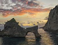 Rock arch, Atuh Beach, Nusa Penida, Bali, Indonesi