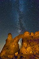 Turret Arch and the  Milky Way, Arches National Pa