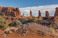 Marching Men formation, Arches National Park, Utah