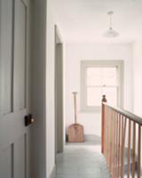 Old staircase in traditional country house