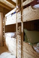 Wooden bunk beds